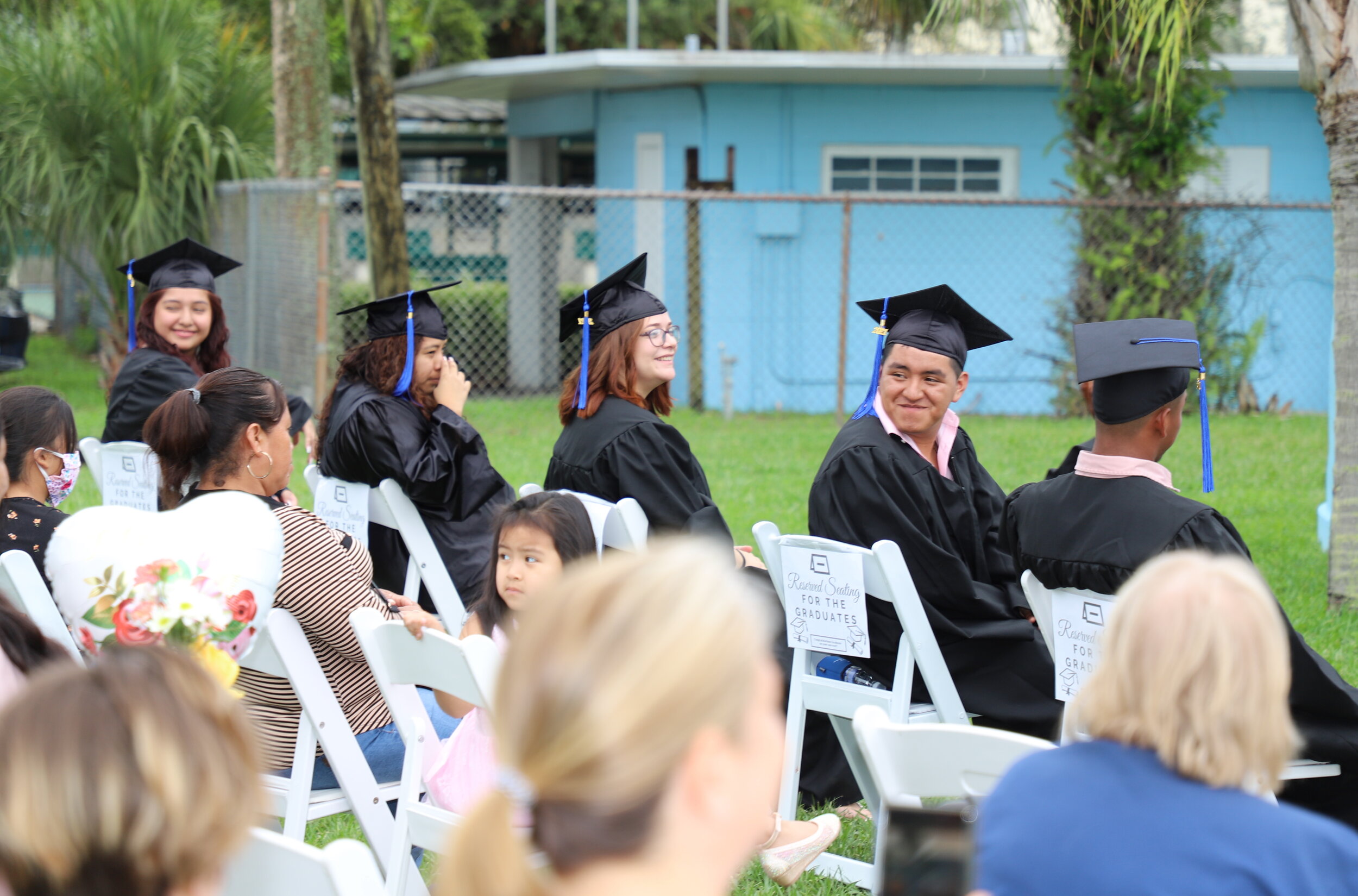 Grad Looking back