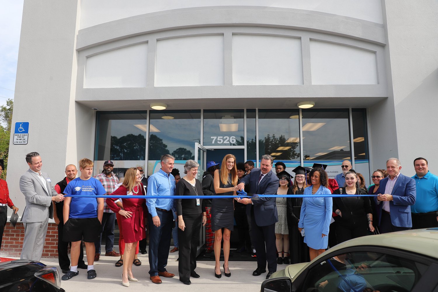 TV News Crews Cover Grand Opening of New St. Lucie Campus Hero Image