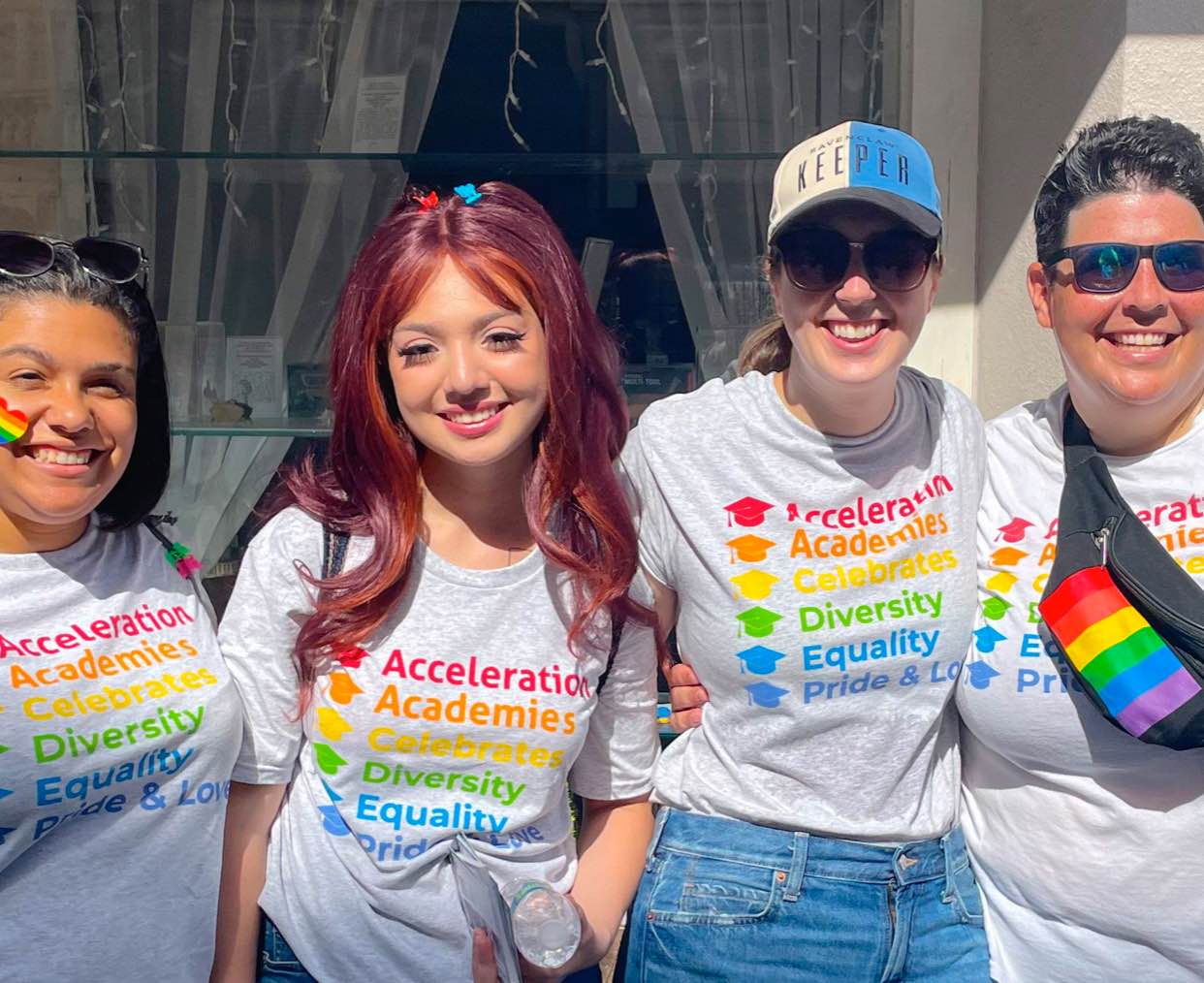 Acceleration Academies Teachers and Students Bond at Pride