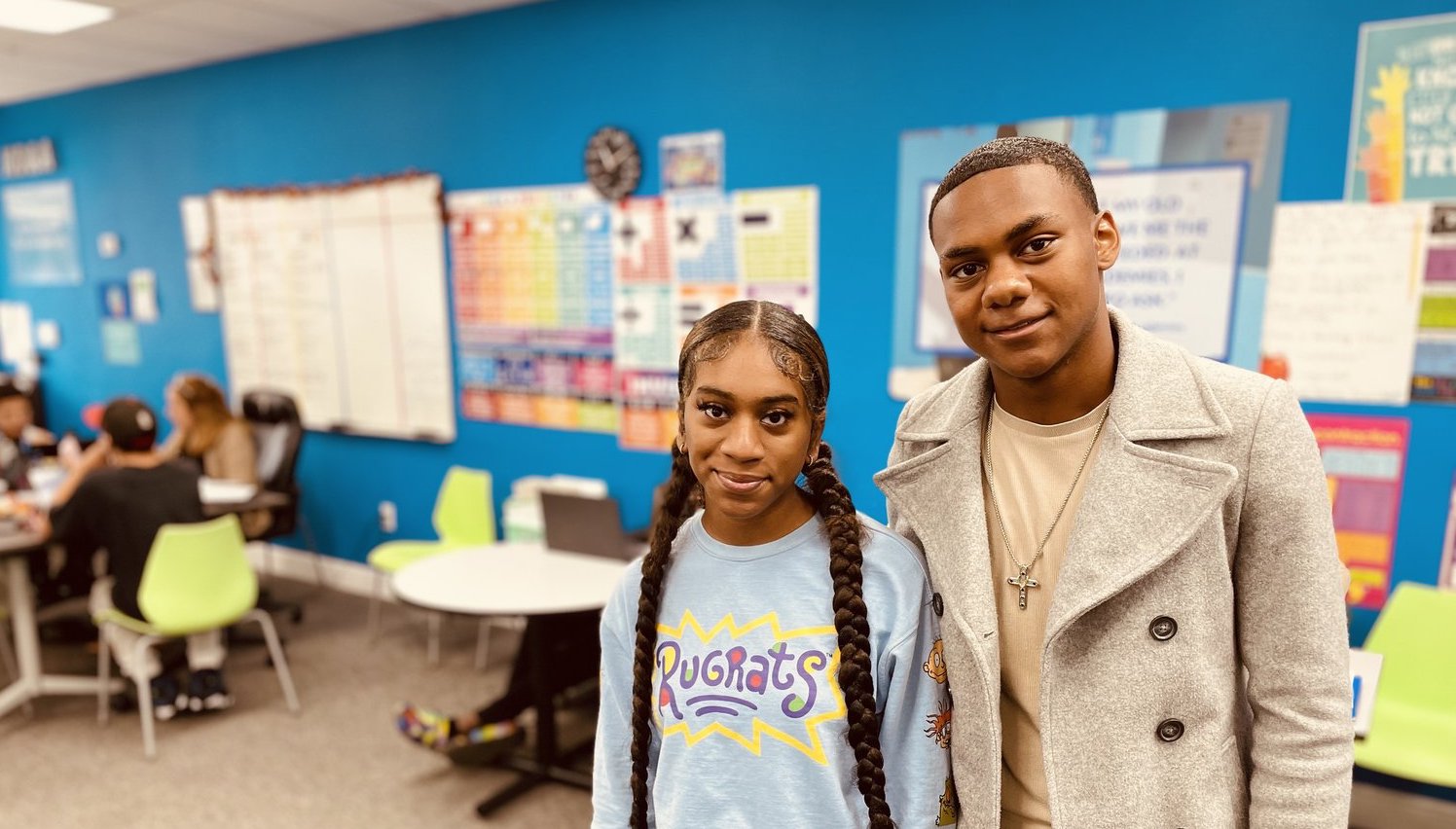 Two Students at Miami-Dade Acceleration Academies