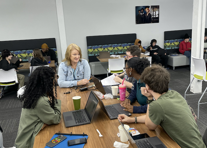 Acceleration Academies Students Study and Collaborate on Campus