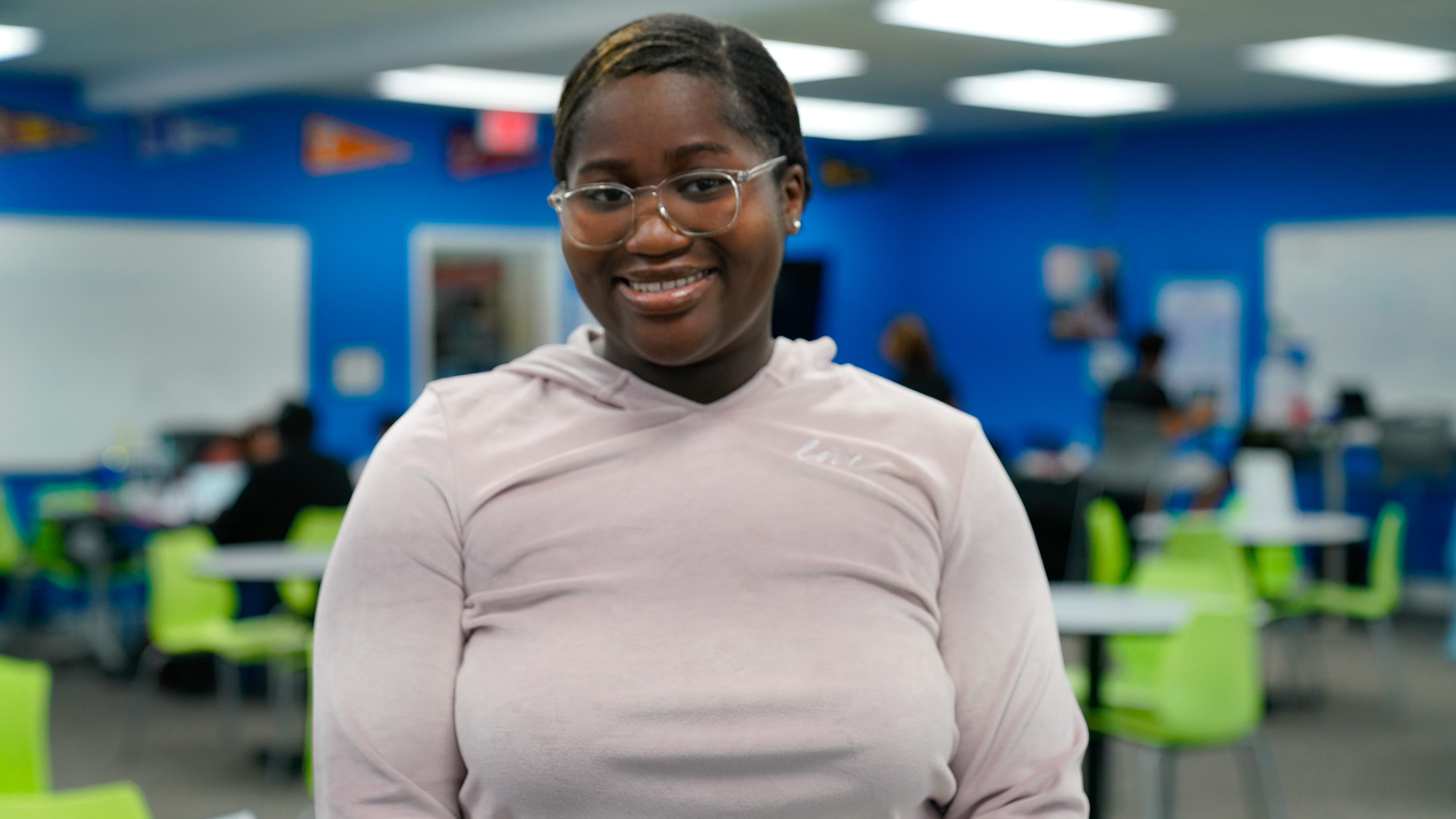 Femal Student at Miami-Dade Acceleration Academies