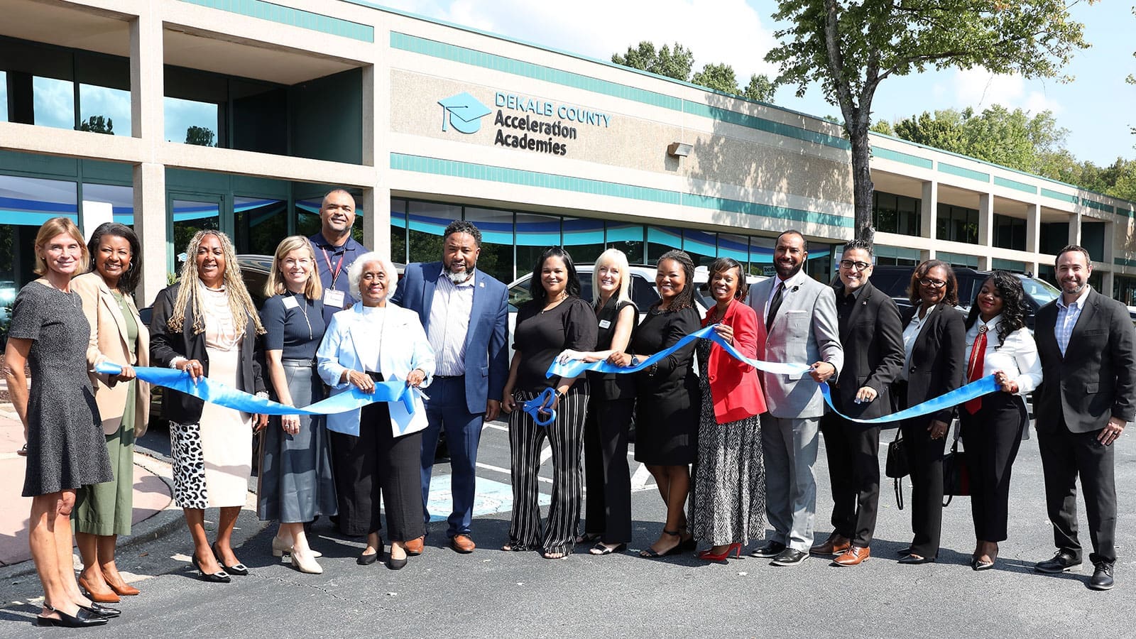 DeKalb County Acceleration Academies Celebrates New Tucker Campus with Ribbon Cutting Hero Image